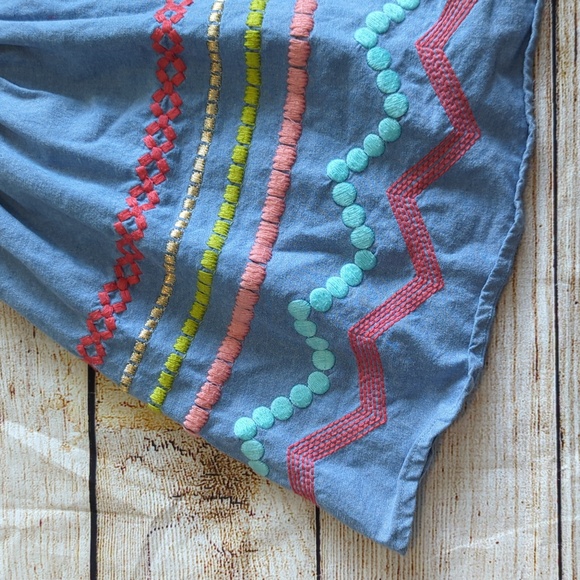 Gymboree Size 5 Chambray Dress - Picture 2 of 4